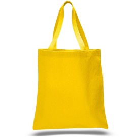 12 Oz. Heavyweight Cotton Canvas Tote Bag w/Web Handles (15" X 16")
