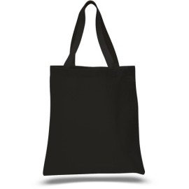 12 Oz. Heavyweight Cotton Canvas Tote Bag w/Web Handles (15" X 16")