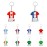 2026 World Cup Jersey Keychain