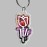 1/8" Custom Ultra Vivid Color Keychain