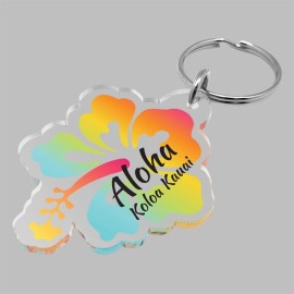 1/8" Custom Ultra Vivid Color Keychain