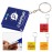 1meter Measuring Steel Tape With Bubble Level Keychain