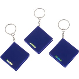 1meter Measuring Steel Tape With Bubble Level Keychain