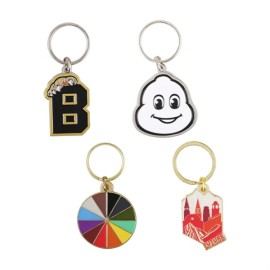 1.5" Diestruck Soft Enamel Keychain