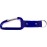 8 Cm Carabiner with Strap and Metal Plate