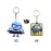 1.5" Custom 2D PVC Keychain(Decorated)