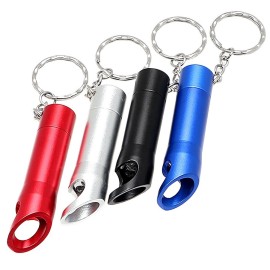 Aluminum LED Bottle Opener Keychain