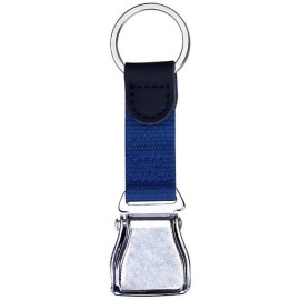 Airplane Seatbelt Buckle Key Ring