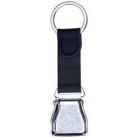 Airplane Seatbelt Buckle Key Ring