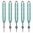 3/4" Dye-Sublimated Lanyard with Metal Crimp & Retractable Badge Reel