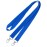 3/4" Double Ended Polyester Dye-Sublimation Lanyard Full Color