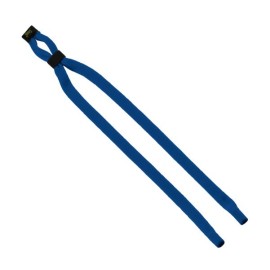 1/2" Double-Thick Cotton Trade Show Lanyard with Plastic Option Y Converter