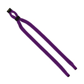 1/2" Double-Thick Cotton Trade Show Lanyard with Plastic Option Y Converter