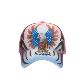 6 Panel Dye-Sublimated Structured Baseball Caps