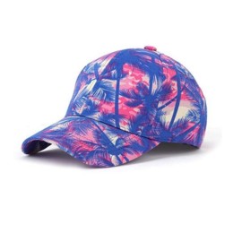 6 Panel Dye-Sublimated Structured Baseball Caps