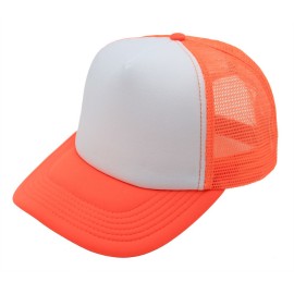 5 Panel High Profile Foam Mesh Back Trucker Cap