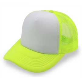 5 Panel High Profile Foam Mesh Back Trucker Cap