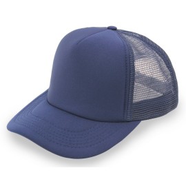 5 Panel High Profile Foam Mesh Back Trucker Cap