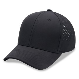 6 Panels Laser Cut Mesh Quick Dry Golf Trucker Cap