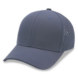 6 Panels Laser Cut Mesh Quick Dry Golf Trucker Cap