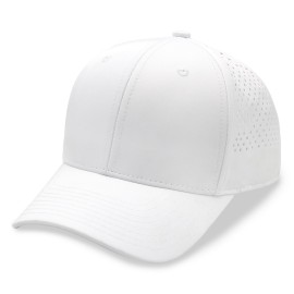 6 Panels Laser Cut Mesh Quick Dry Golf Trucker Cap