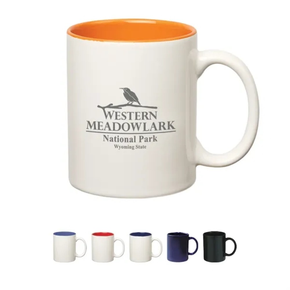 11 oz Stoneware C-Handle Mug