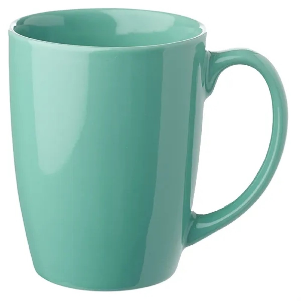 12 oz Glossy Curved Grip Mug