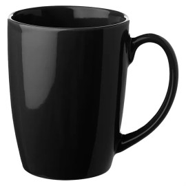 12 oz Glossy Curved Grip Mug