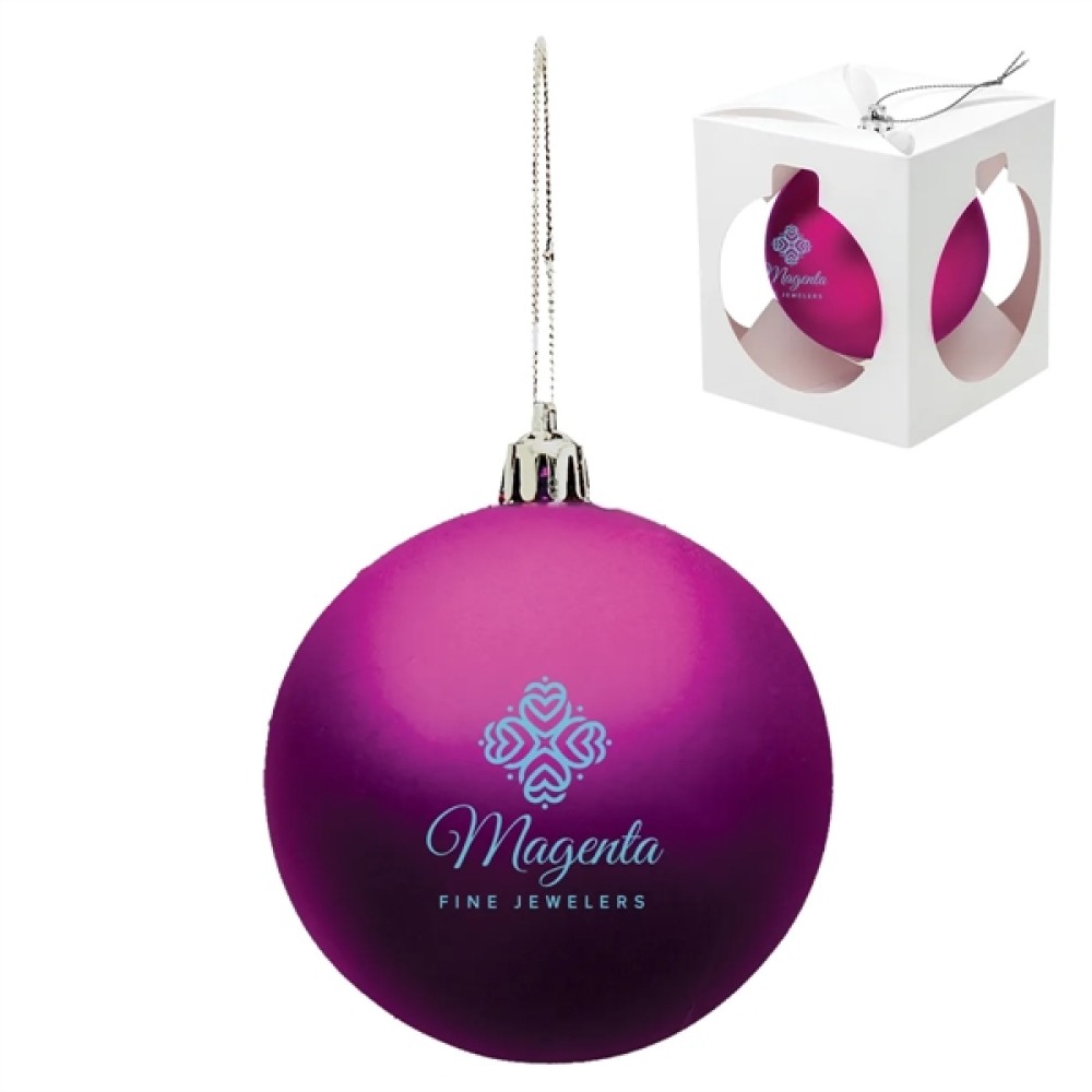 3 1/8" Shatter-Resistant Holiday Ornament