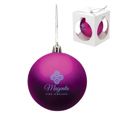 3 1/8" Shatter-Resistant Holiday Ornament