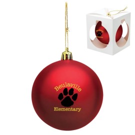 3 1/8" Shatter-Resistant Holiday Ornament