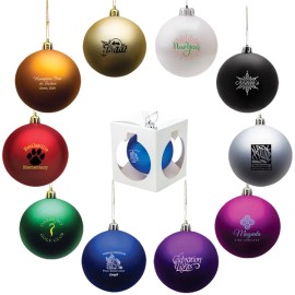 3 1/8" Shatter-Resistant Holiday Ornament