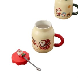 14.5 oz Santa Ceramic Mug Set