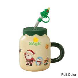 14.5 oz Santa Ceramic Mug Set