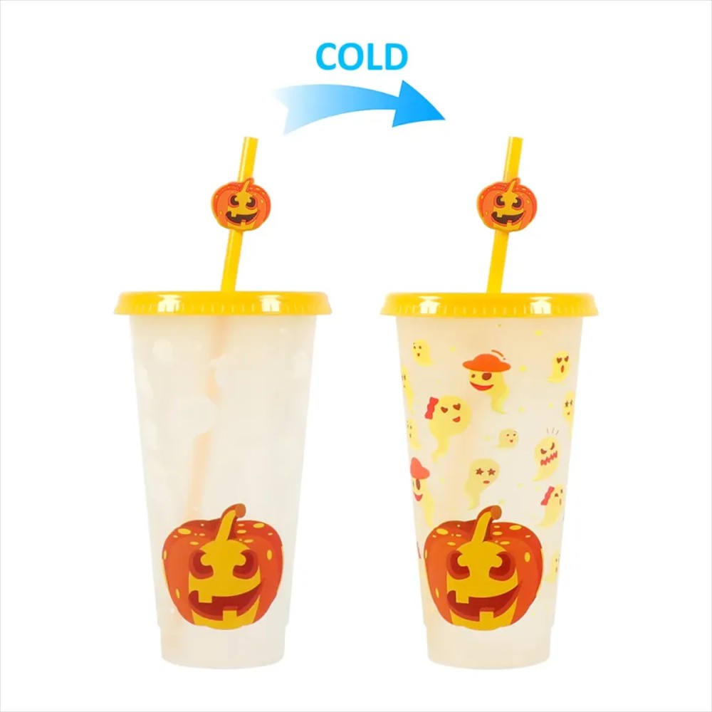 24 oz Halloween Color Changing Cup