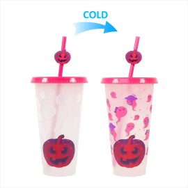 24 oz Halloween Color Changing Cup