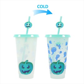 24 oz Halloween Color Changing Cup