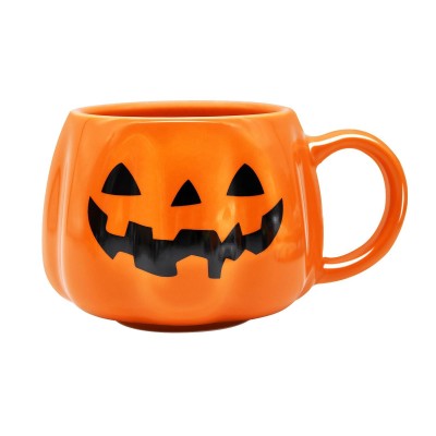 13.5 oz Pumpkin Ceramic Mug