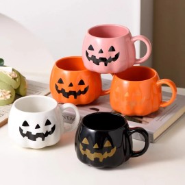 13.5 oz Pumpkin Ceramic Mug