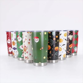 20 oz Holiday Vacuum Tumbler