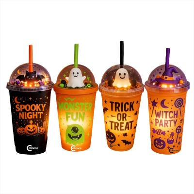 3D Halloween Glow Cup
