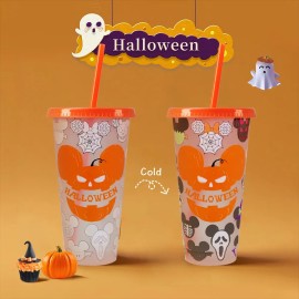 24 oz Cold-Activated Halloween Cup