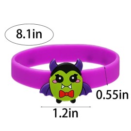 Halloween Silicone Personalized Band Bracelets
