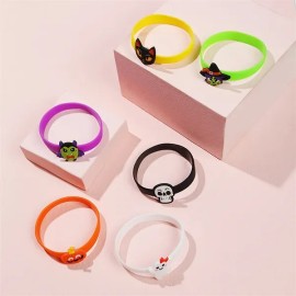 Halloween Silicone Personalized Band Bracelets
