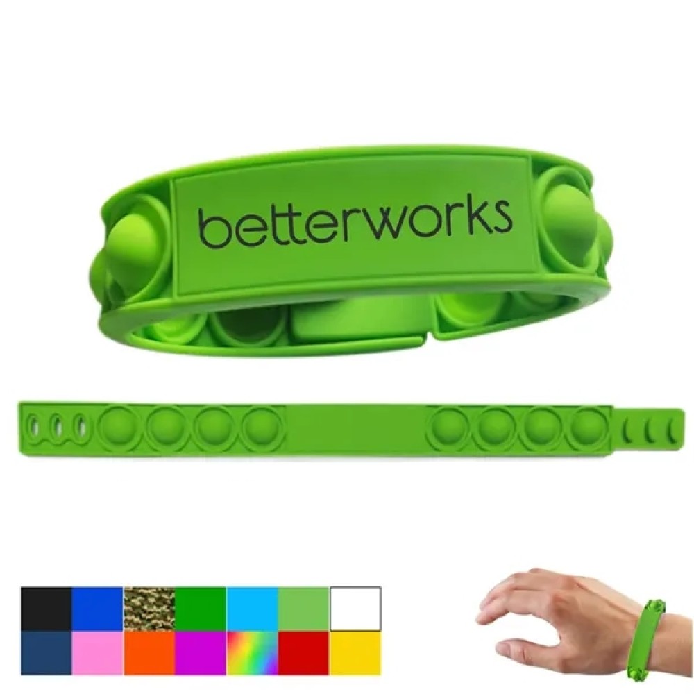 Decorated Pop It Bracelet