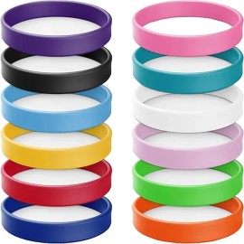 Colored Rubber Bracelets