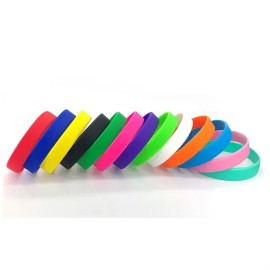 Silicon Bracelet Sport Rubber Wristband Customizable