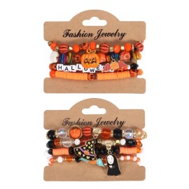 Custom Halloween Christmas Hamdmade Multicolor Bracelets