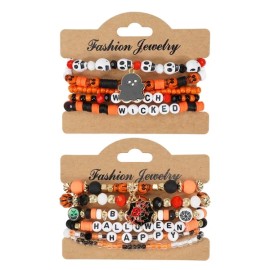 Custom Halloween Christmas Hamdmade Multicolor Bracelets