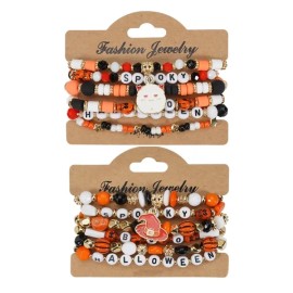 Custom Halloween Christmas Hamdmade Multicolor Bracelets